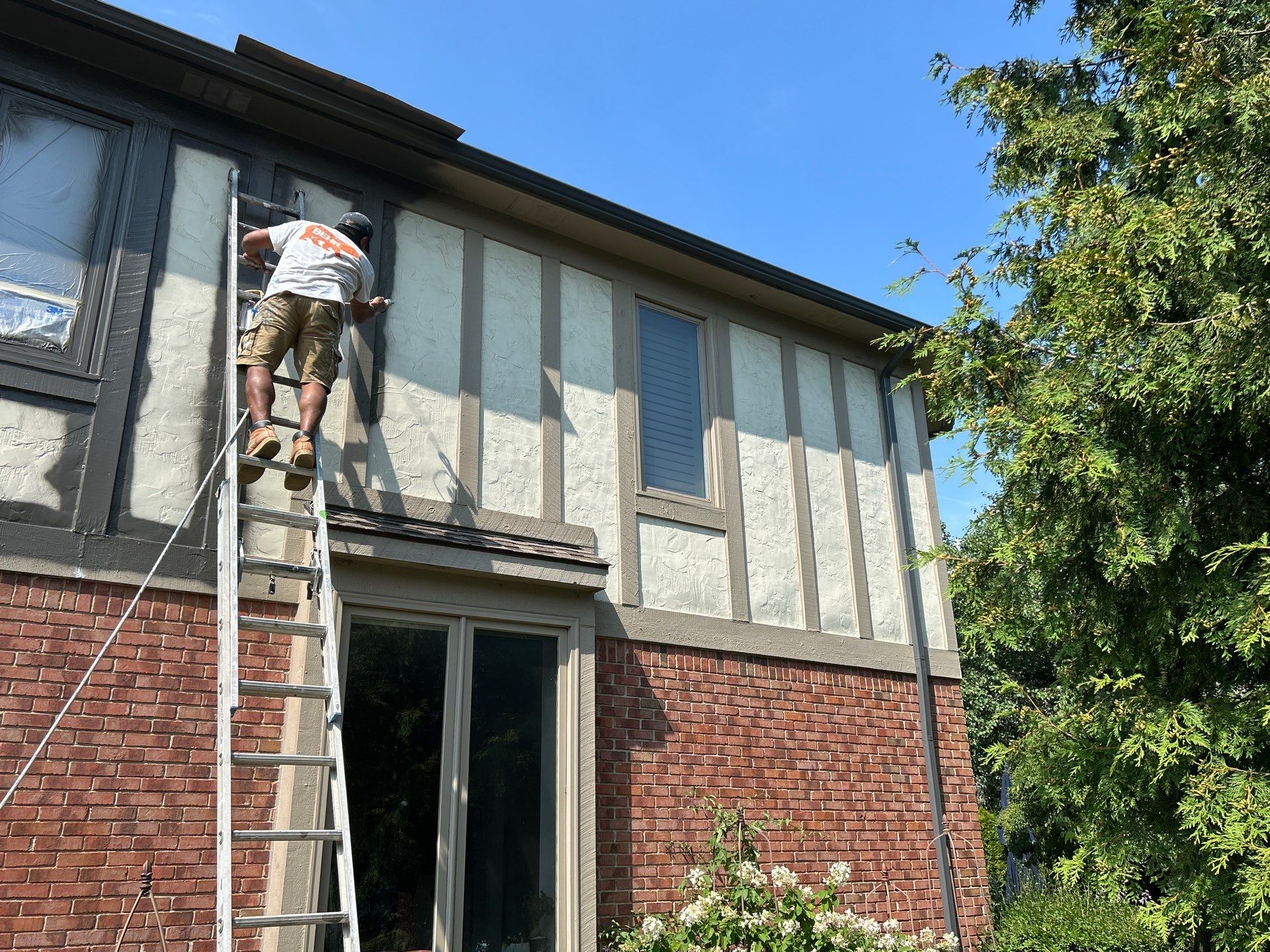 Exterior Painting and Tudor Trim Refresh in Rochester by Top Shelf Painter