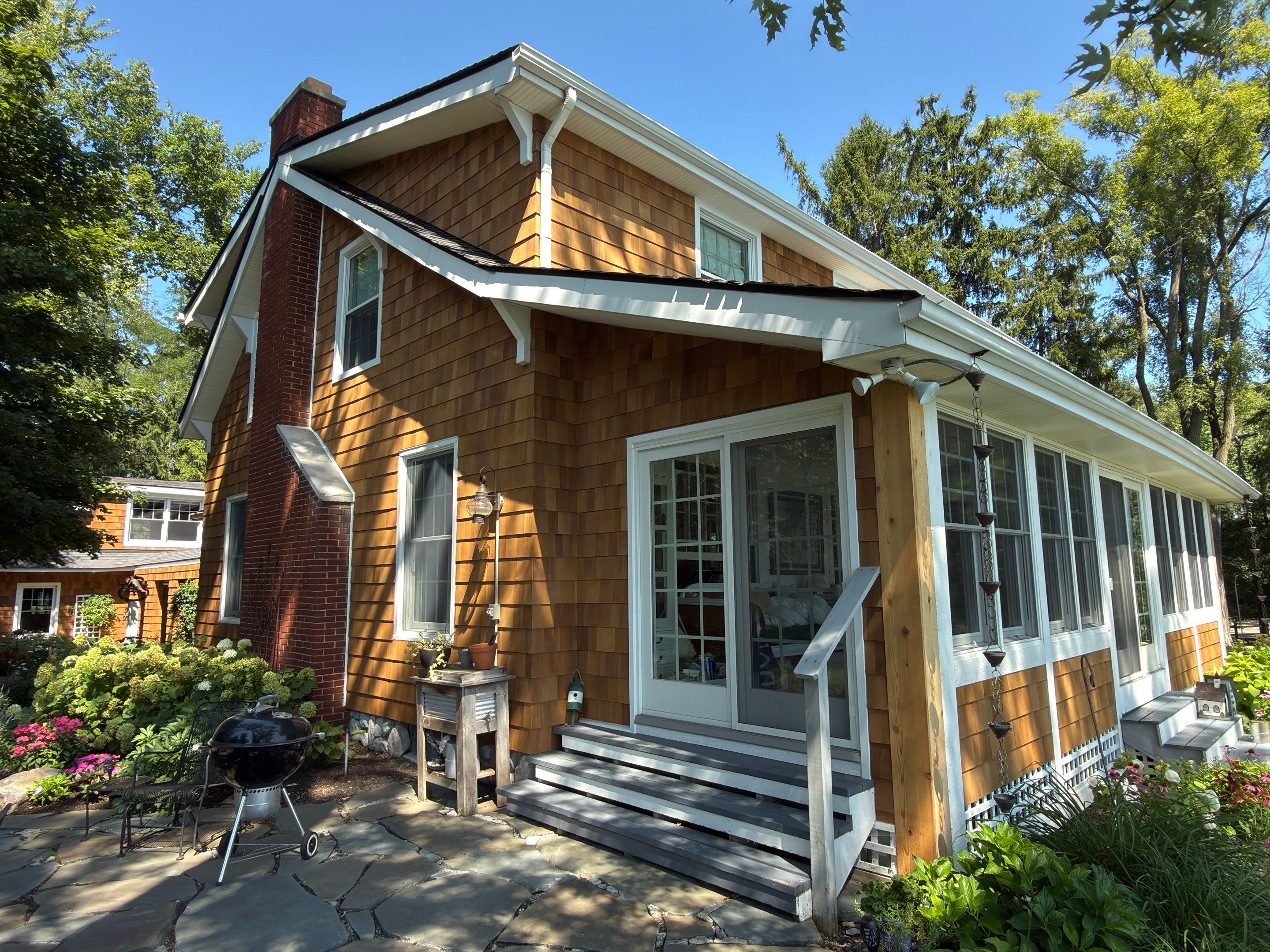 Cedar Siding Replacement  by Bloomfield Construction & Restoration