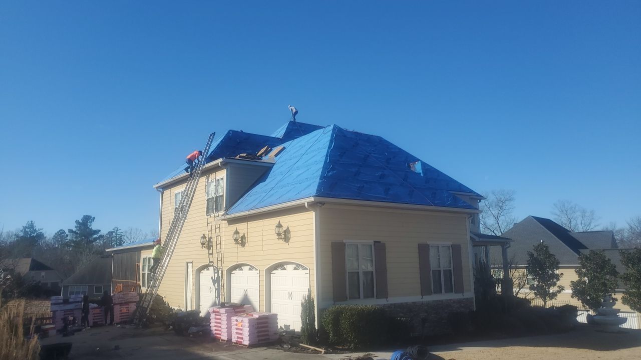 Residential Roofing Installation using Owens Corning by Inspector Roofing and Restoration