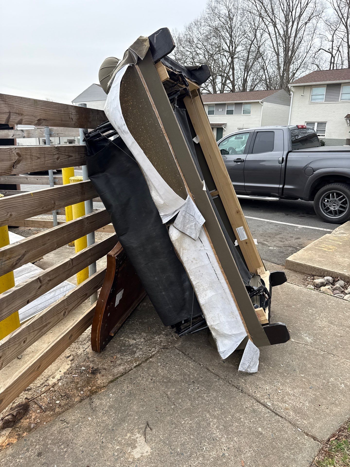 Monthly Apartment Clean Up by Badger Hauling