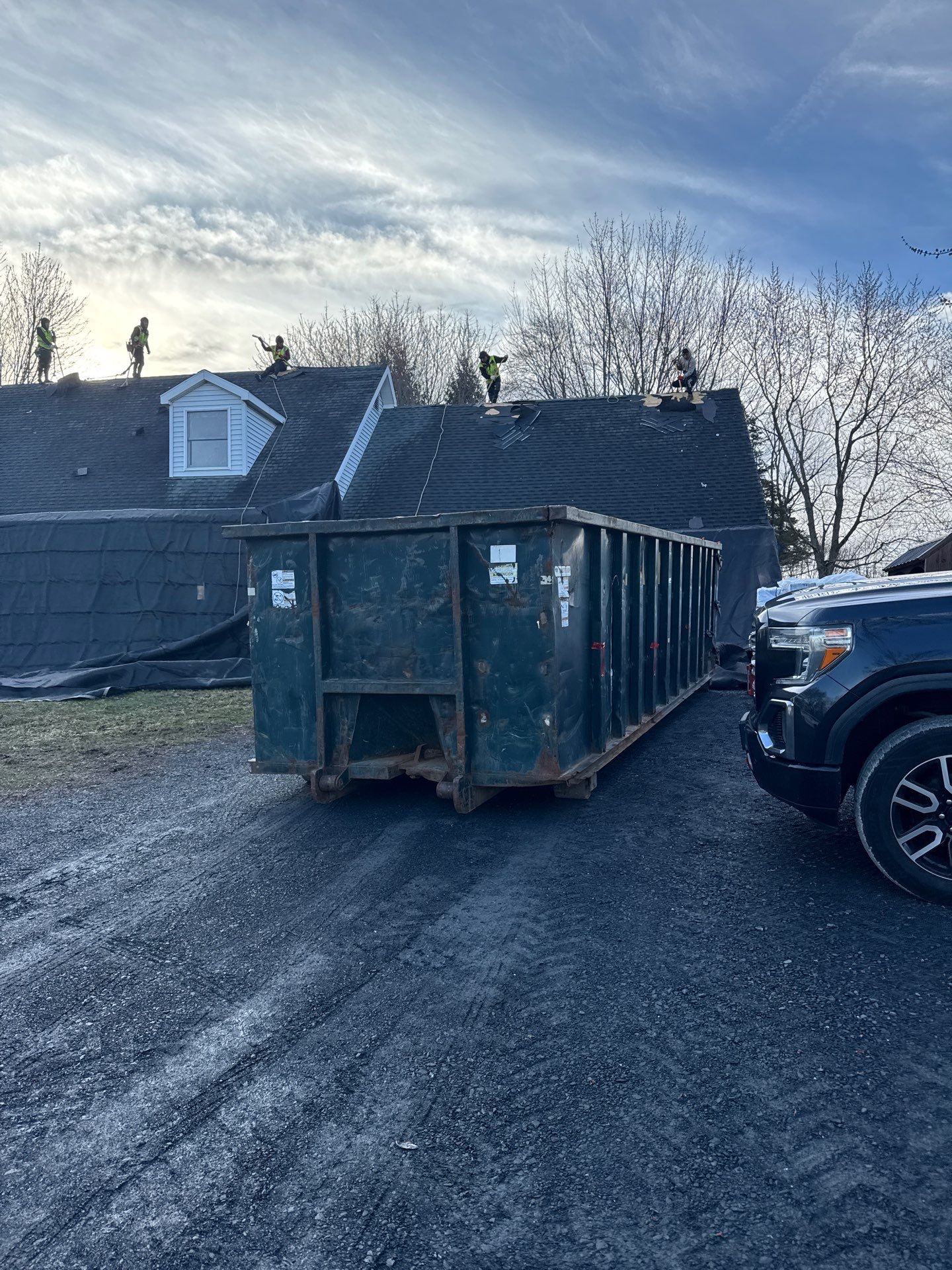New Roof in Pine Bush, NY by roberts roofing