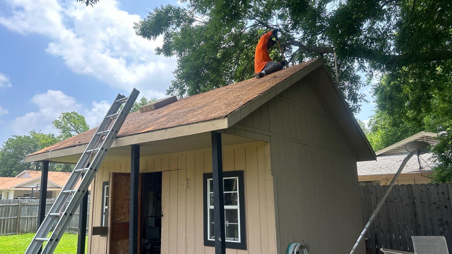 Residential Roofing Installation using IKO Dynasty Class 3 Shingles by Becker Roofing and Exteriors