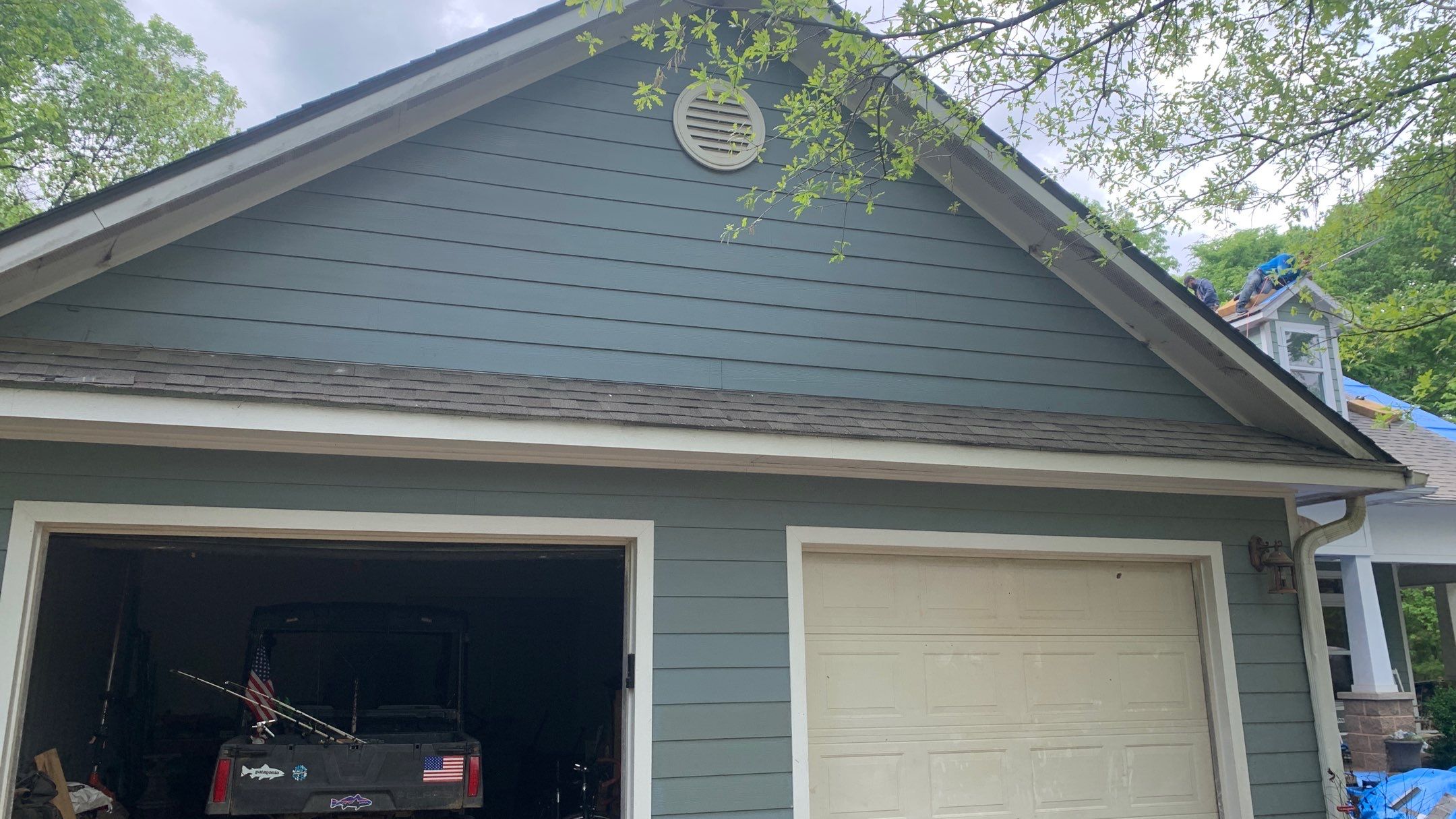 Residential Shingle Reroof using Malarkey Vista by Hostetler Roofing