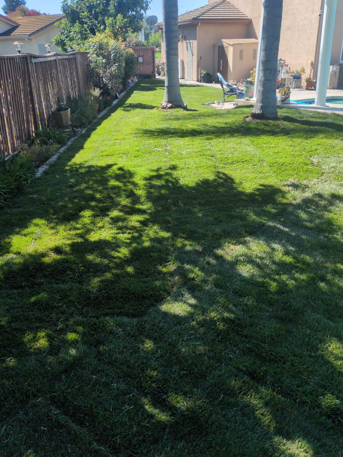 Project in Stockton by A - G Sod Farms