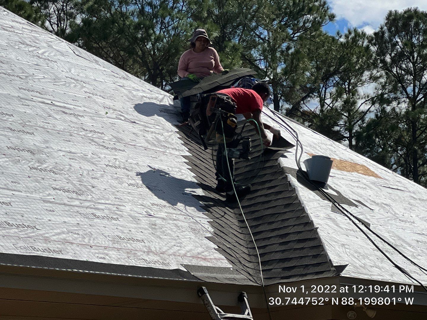 Residential Roofing Installation using Roof Replacement by American Roofing & Construction LLC