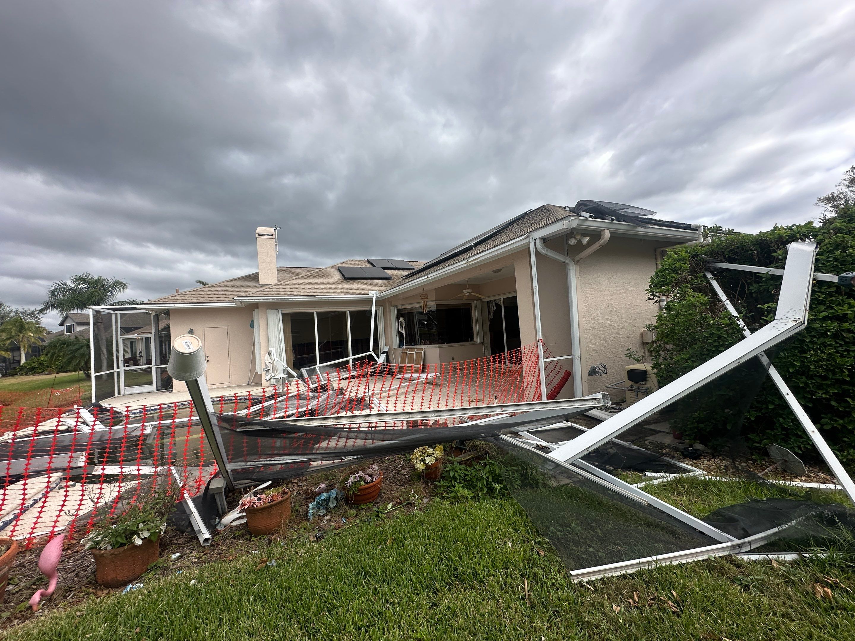 Hurricane Damage Claim in Lakewood Ranch by FLAPA & KeyStone