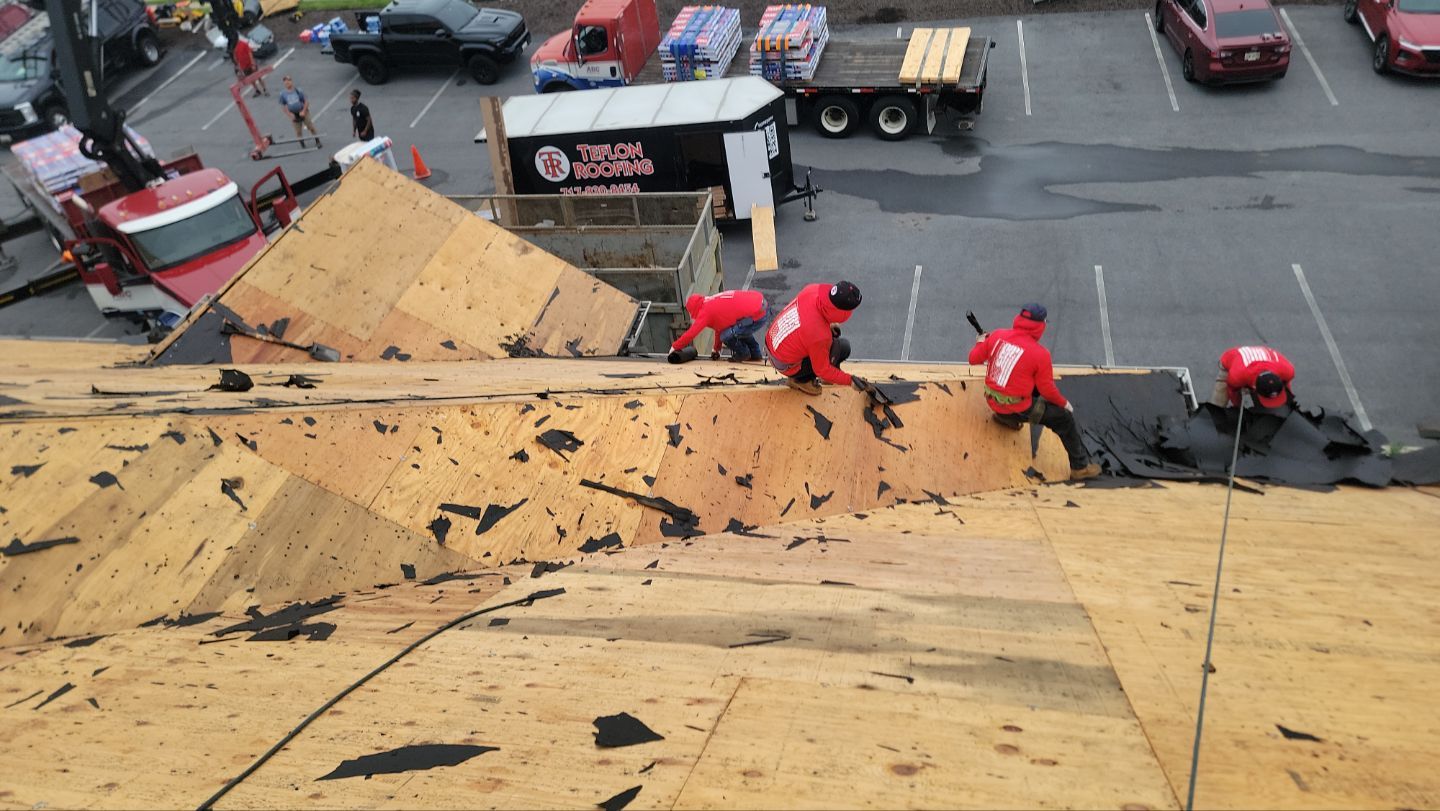 Gaf Architectural Roof Installation by Teflon Roofing
