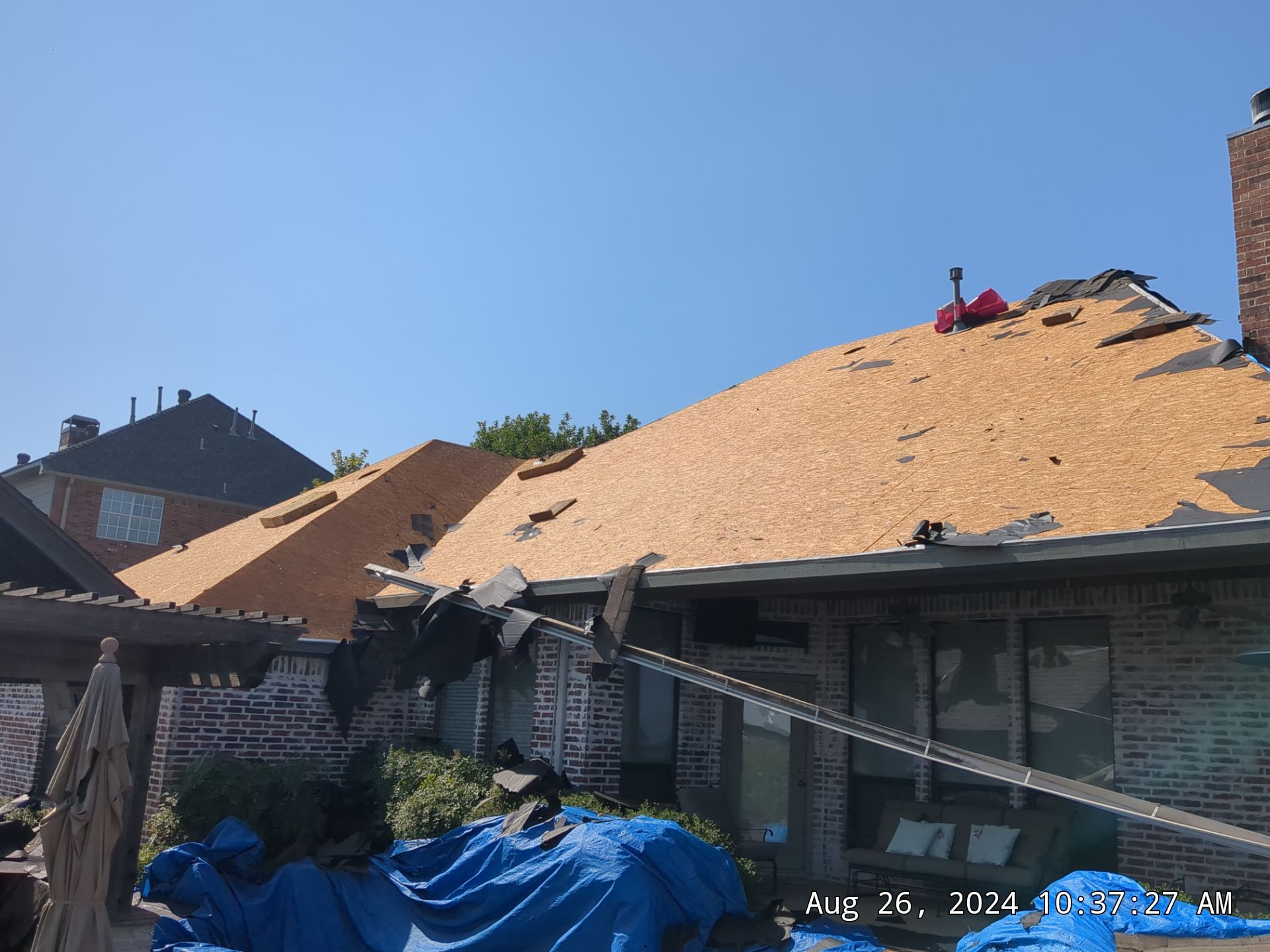 Keller Roof and Gutter Replacement by Blackforest Roofing