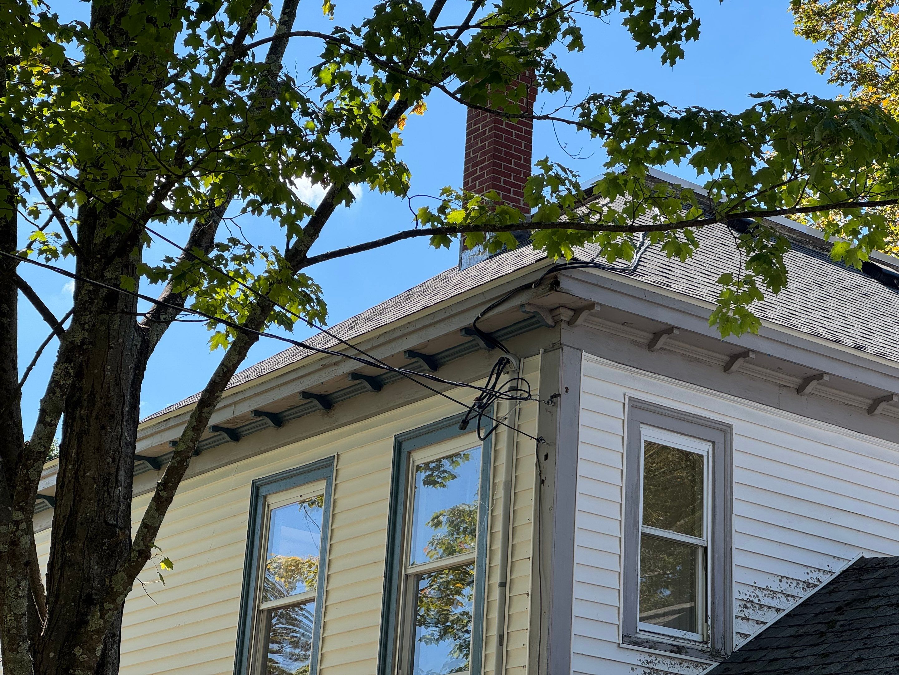 Full Roof Replacement on Historic Farmhouse with Decking Replacement – Repeat Customer by Sensible Home Solutions