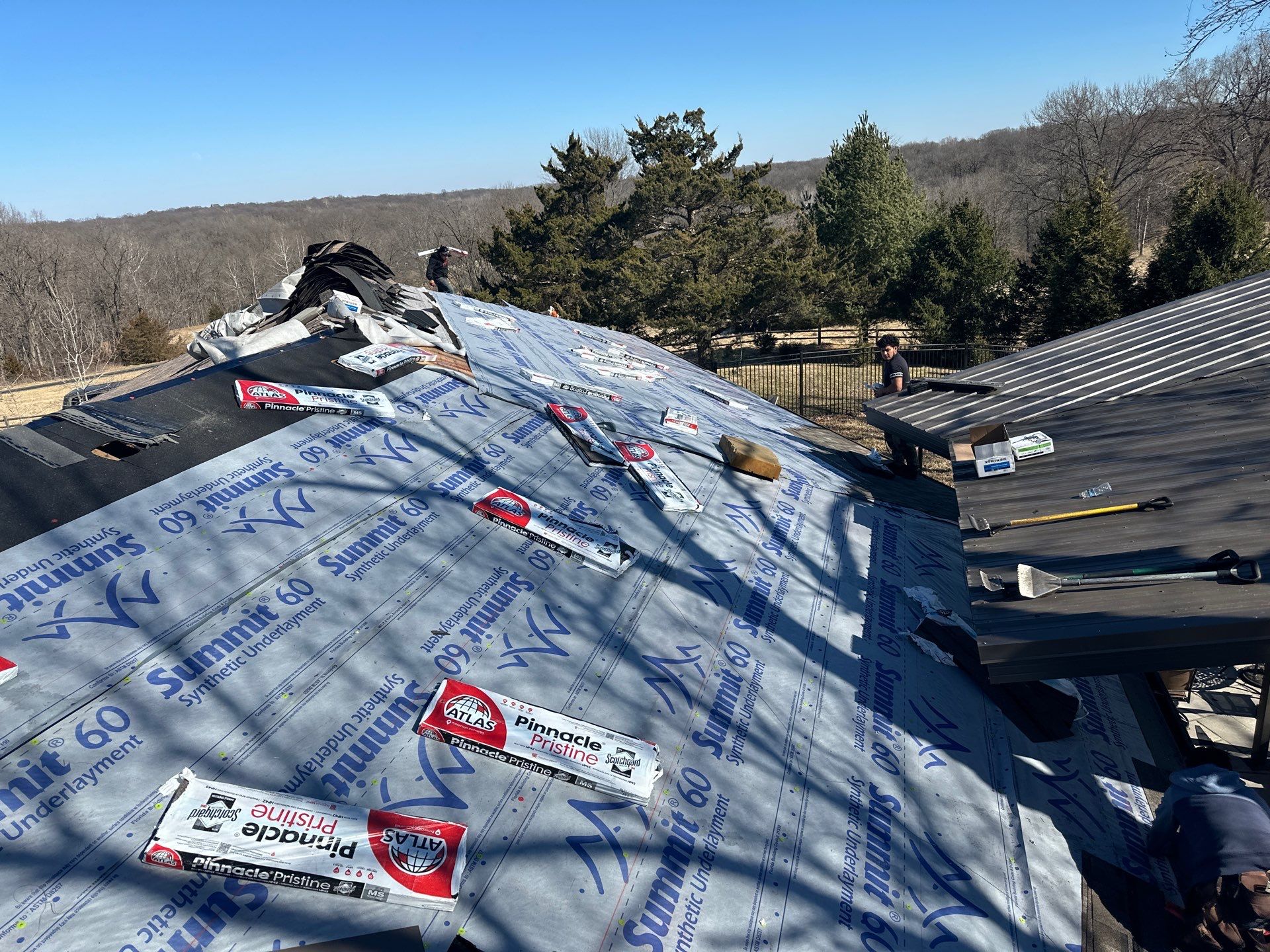 Residential Roofing Install - Atlas Pinnacle Pristine - Color Majestic Shake by Titan Commercial & Residential Roofing