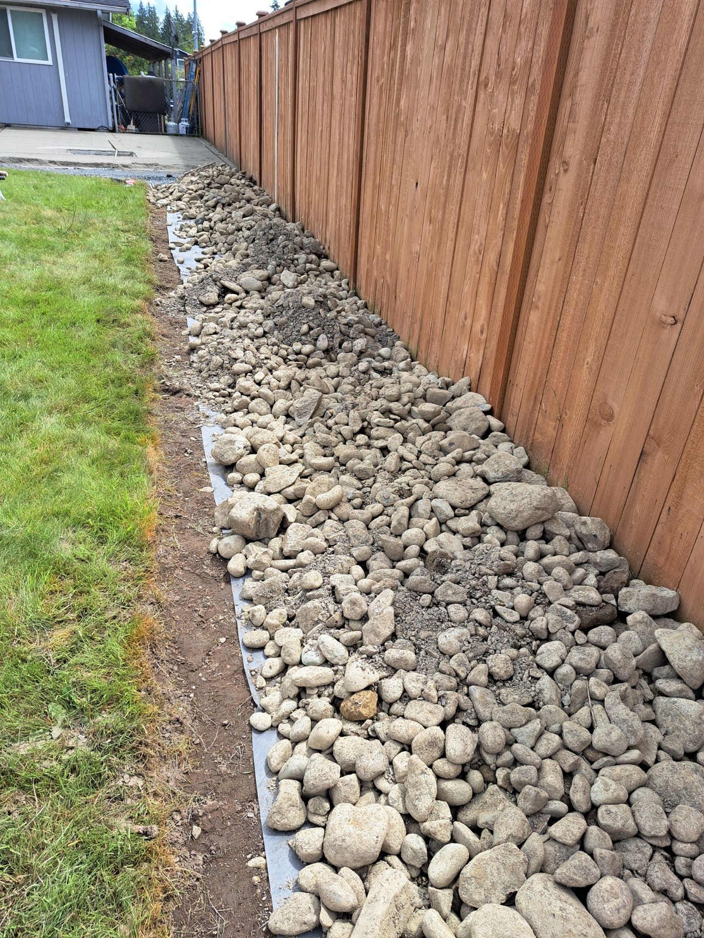 Connie G. Pavers Patio and Gravel Driveway by Jireh Asphalt & Concrete Inc 