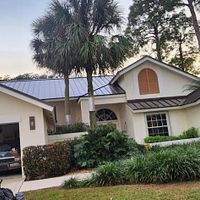 24ga 1.5" Mechanical Seam Medium Bronze by Total Roofing System The Metal Roof Experts