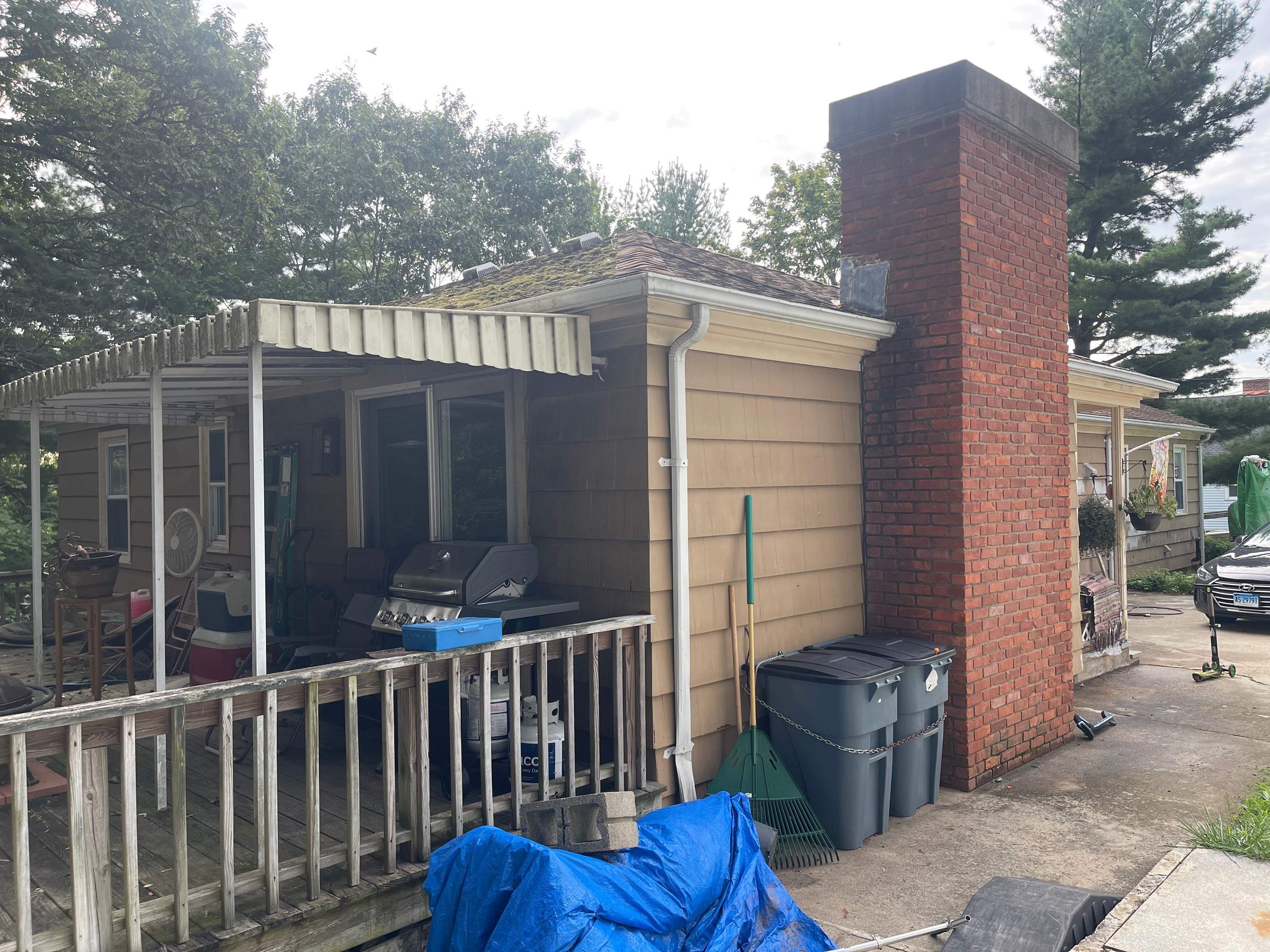 Residential Roofing Installation using Owens Corning Duration Teak by A Plus Exterior