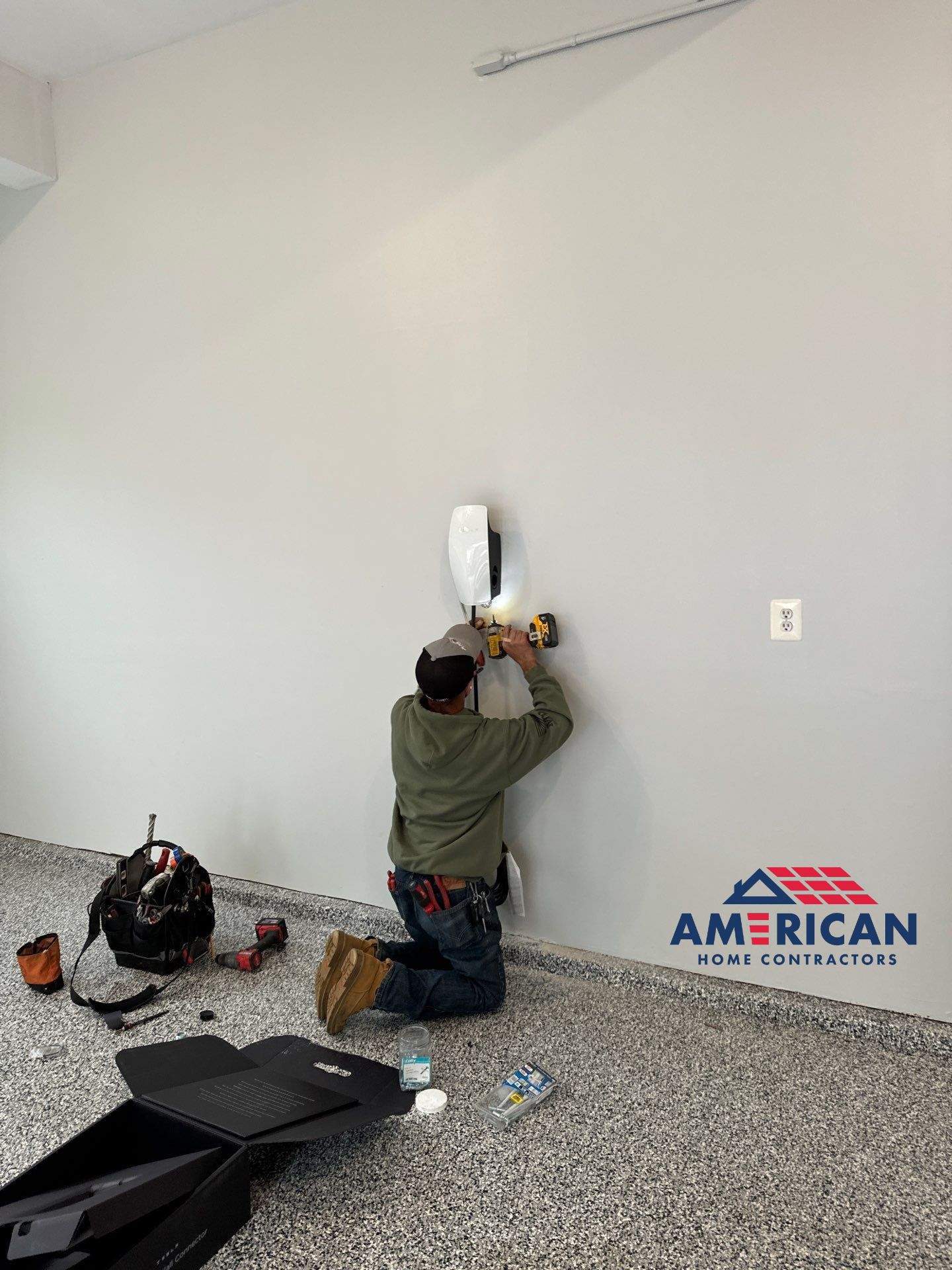 Now Installing EV Chargers! by American Home Contractors
