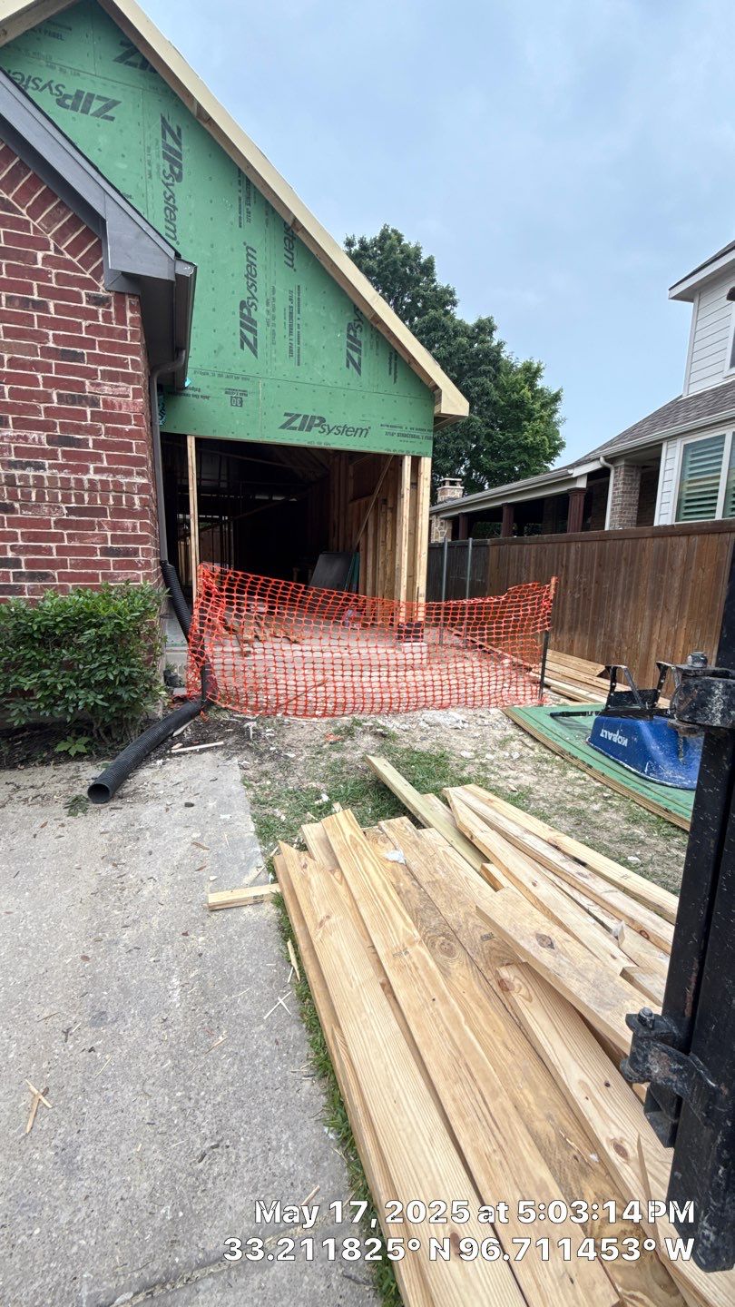 Garage and Pool Bath Addition by SLM General Contractors & Roofing