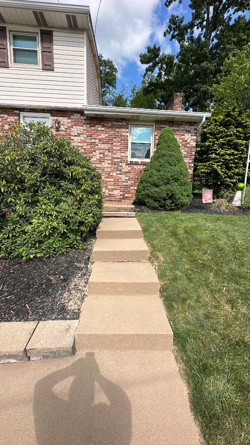 Porch + Steps Project in North Huntingdon by Floors in a Day, Inc