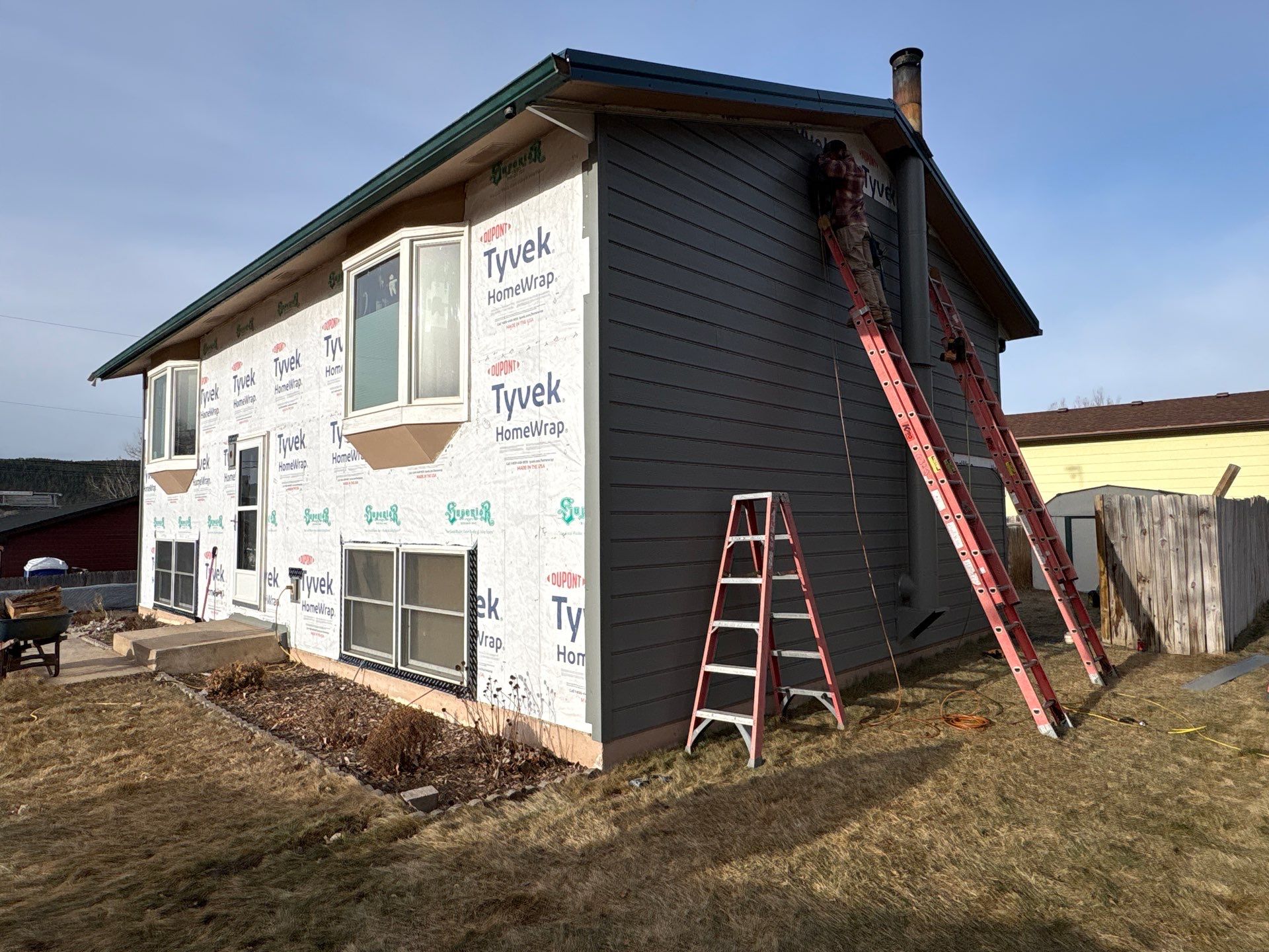 Black Hawk Home Showing its Age by Superior Siding Inc