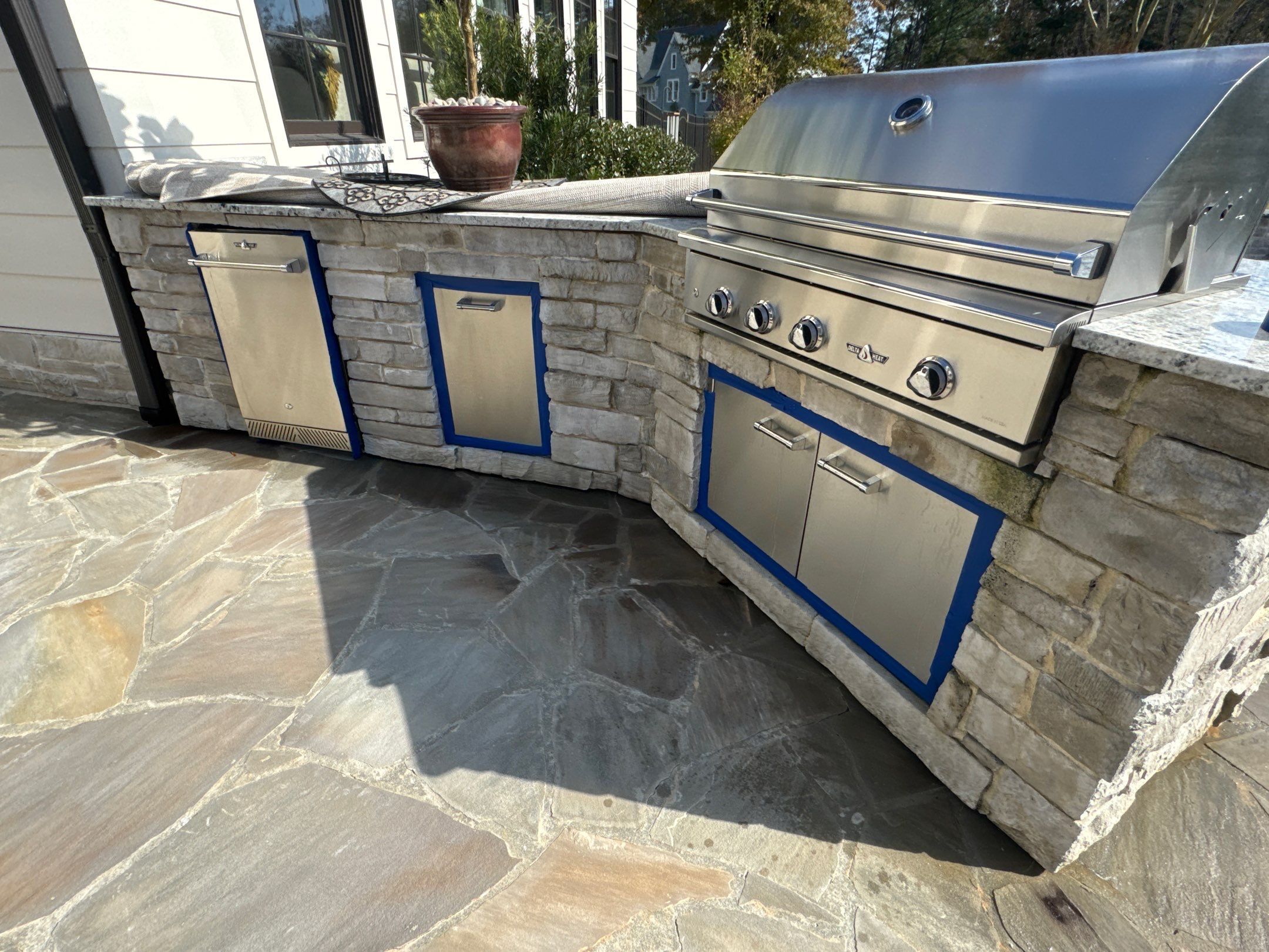 Stone using TopSeal by DuraSeal