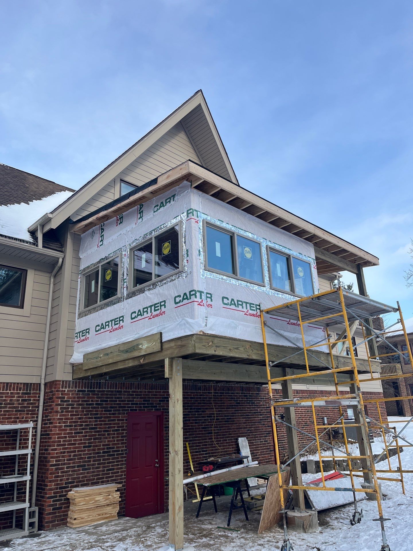 Home Addition Four Season by Clark Builders LLC