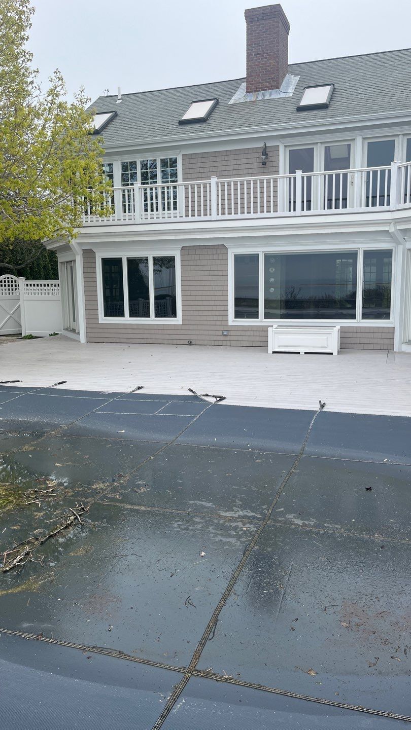 Gutter Installation using 4x5 FiberGlass Gutter by Gutter Pro Enterprises