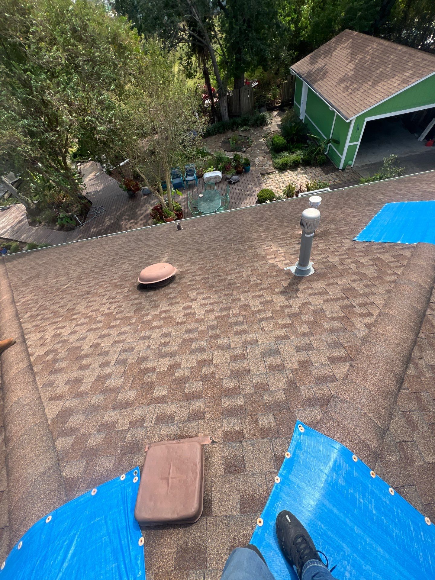Residential Roofing Repair using Owen's Corning Duration (Lifetime) Shingles by Roof Repair Company