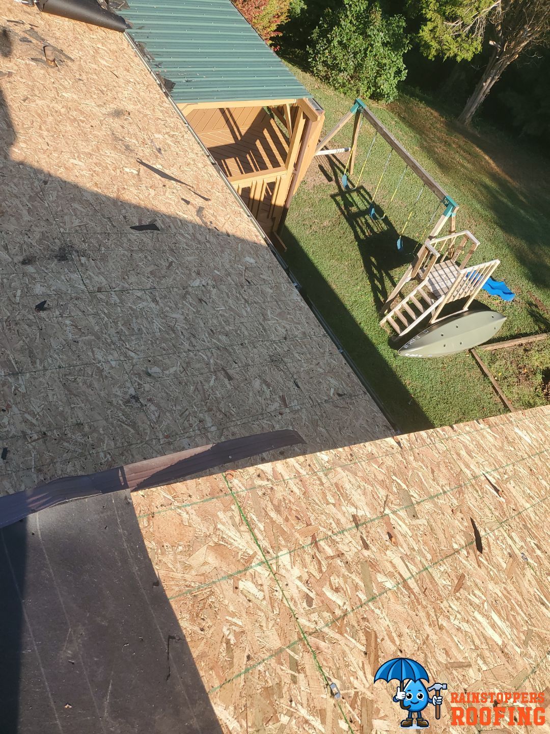 Residential Roofing Installation using GAF Timberline HDZ by Rainstoppers Roofing