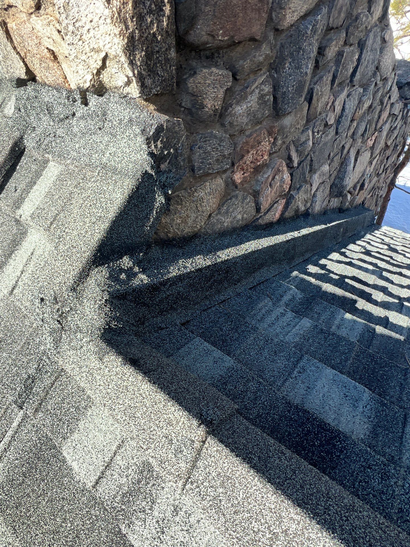 Residential Roofing Installation using Stone Coated Steel by Blue Peaks Roofing LLC 