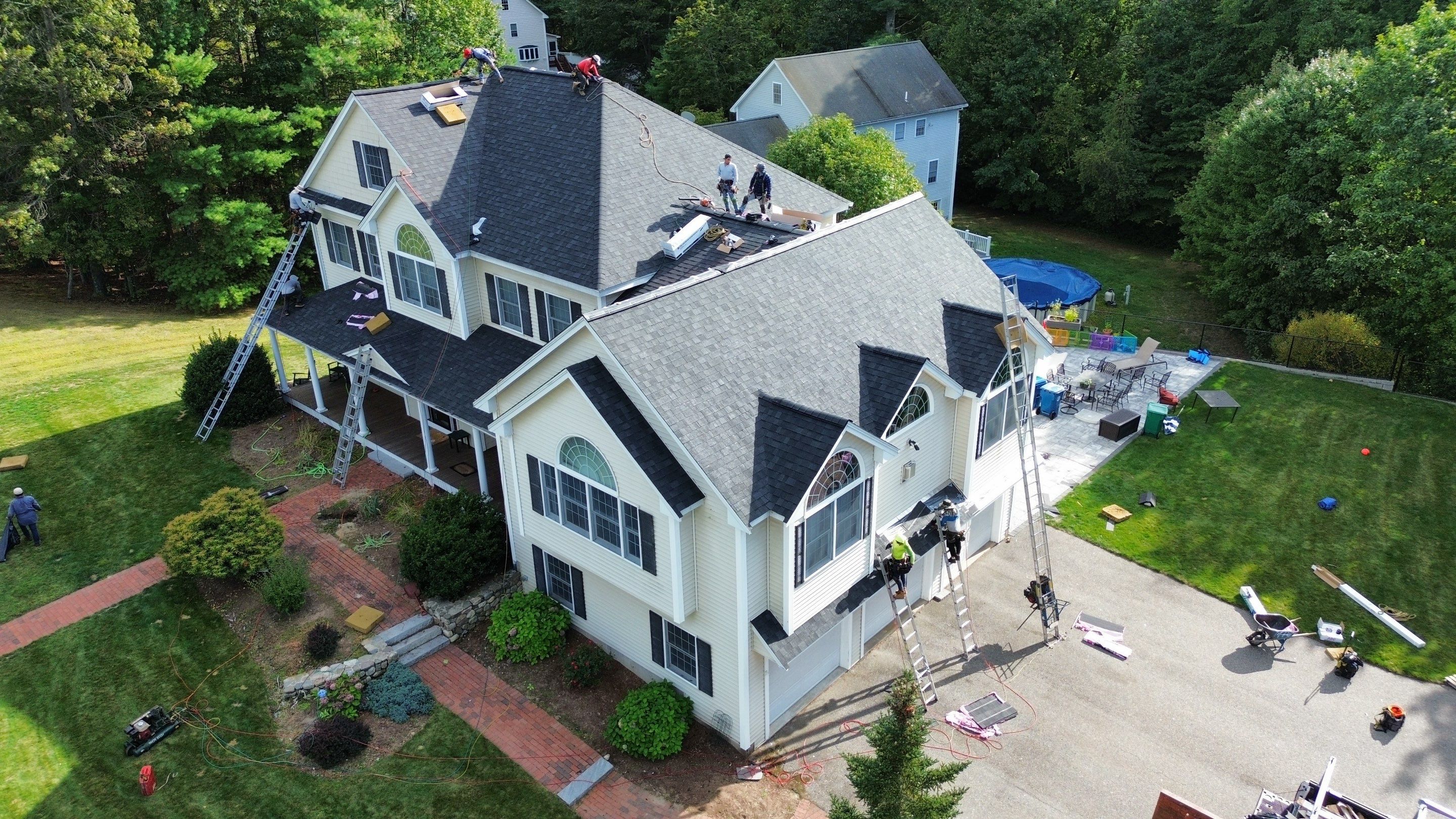 Complete Roof Replacement with Owens Corning TruDefinition Shingles by Mighty Dog Roofing of Greater Middlesex County