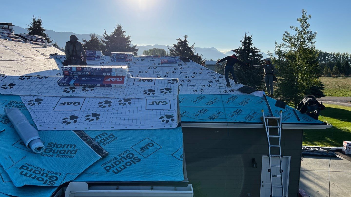 GAF Timberline HDZ - Charcoal by Montana Roofing Solutions