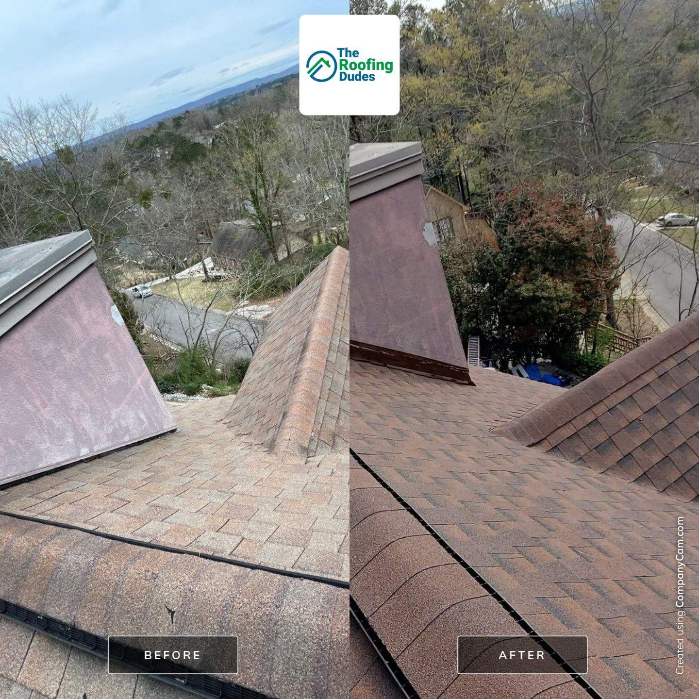 Residential Roofing Installation using Architectural Shingles by The Roofing Dudes