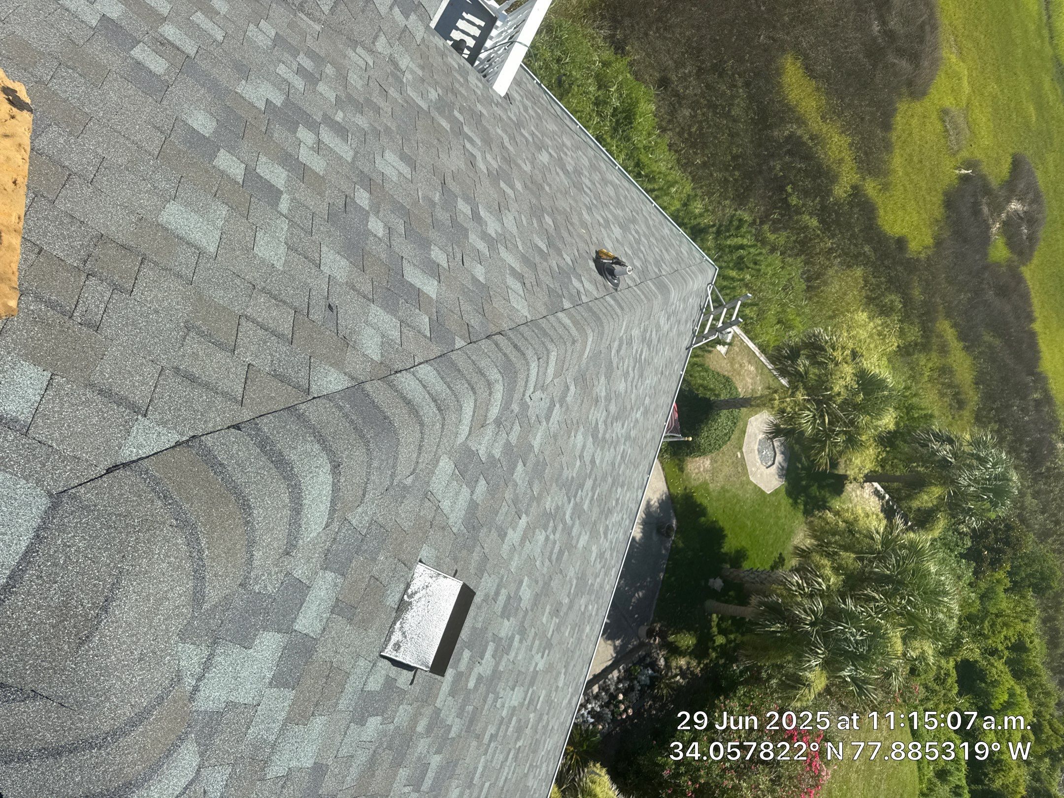 Insurance Claim Roof Replacement in Carolina Beach, NC Using CertainTeed Georgetown Gray by RGR Construction and Roofing, LLC