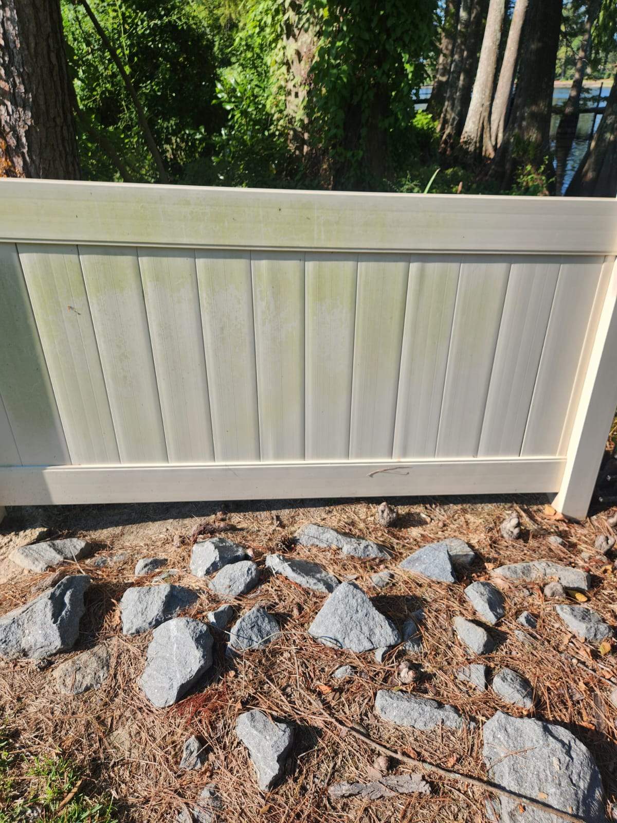 Fence Soft Wash by College Bros Outdoor services
