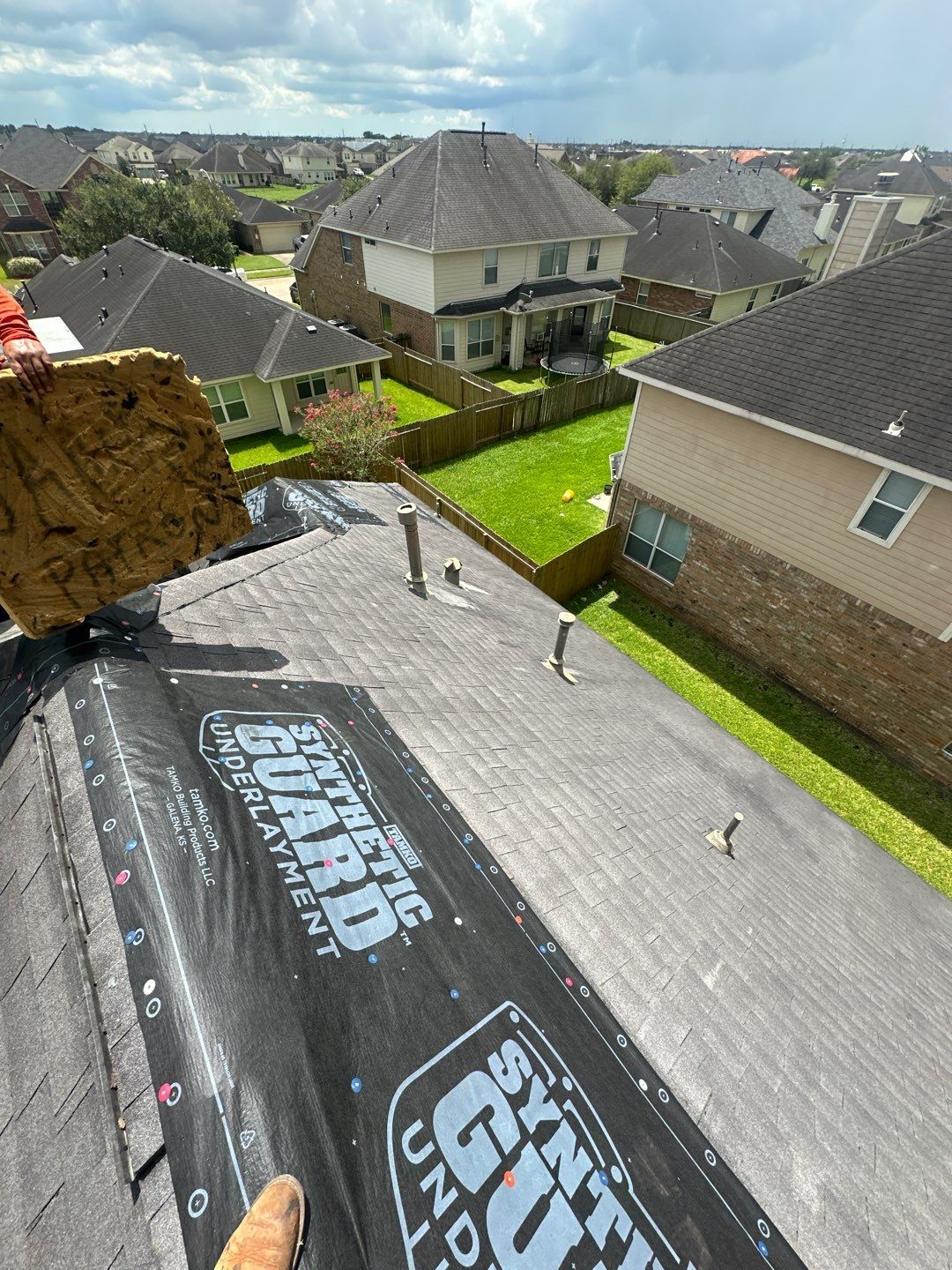 Roof Repair Manvel by Roof Repair Company