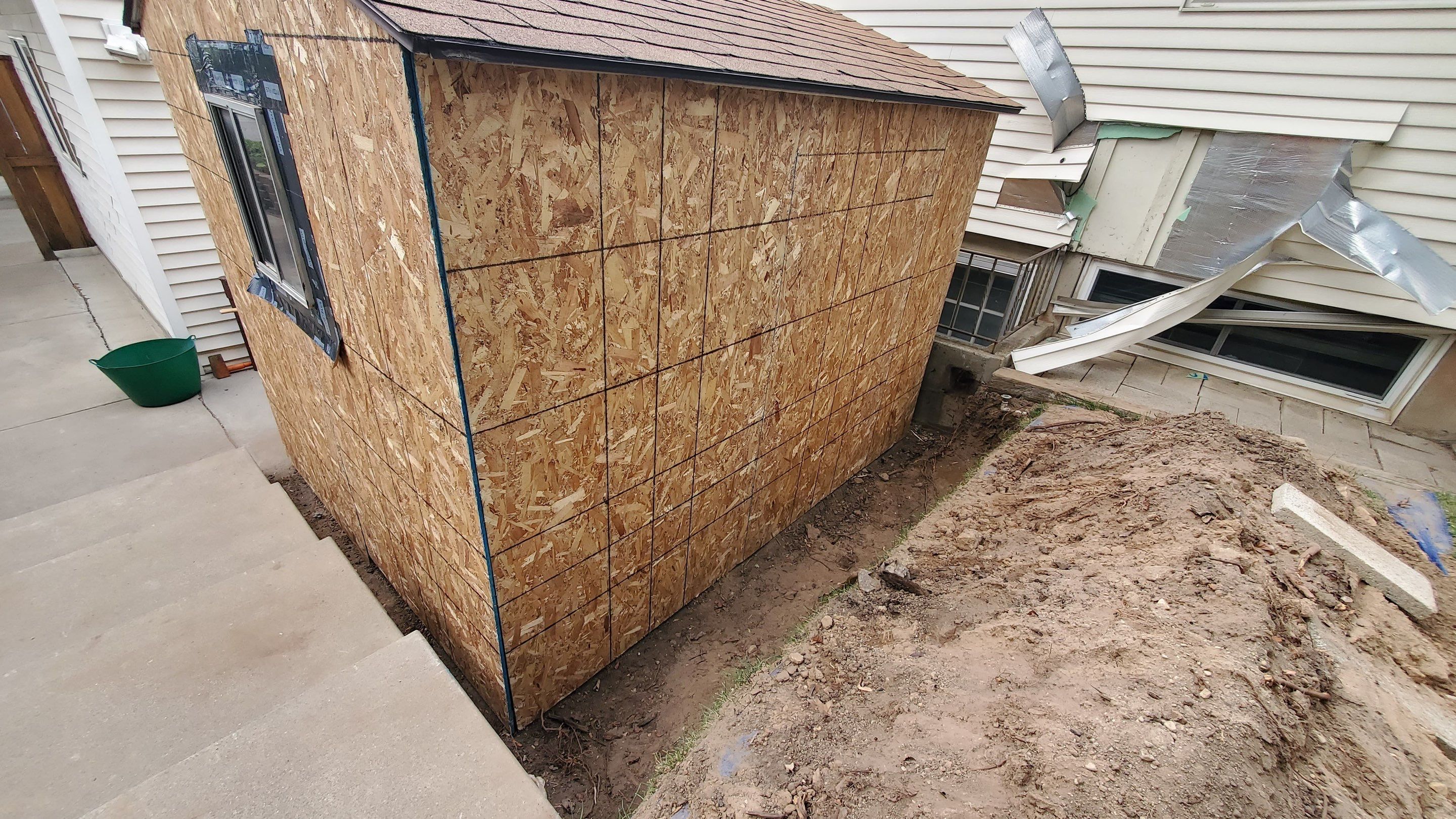 Salt Lake City | Targeted Vinyl Upgrade & Detached Shed | Arctic White Accents by Ideal Siding Utah