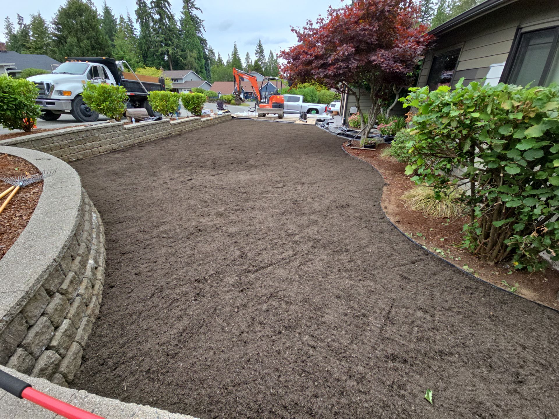 James | Concrete Driveway, Walkway & Stairs/Porch and & Planting by Jireh Asphalt & Concrete Inc 