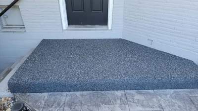 Charming Compact Patio in Vuba Stone 