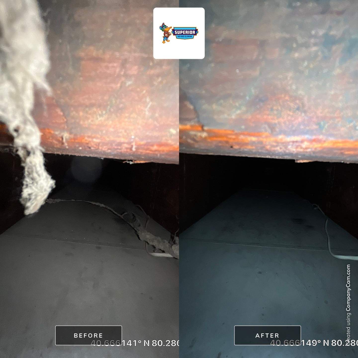 Air Duct Cleaning With a Vacuum Truck in Rochester, PA by Superior Air Duct Cleaning