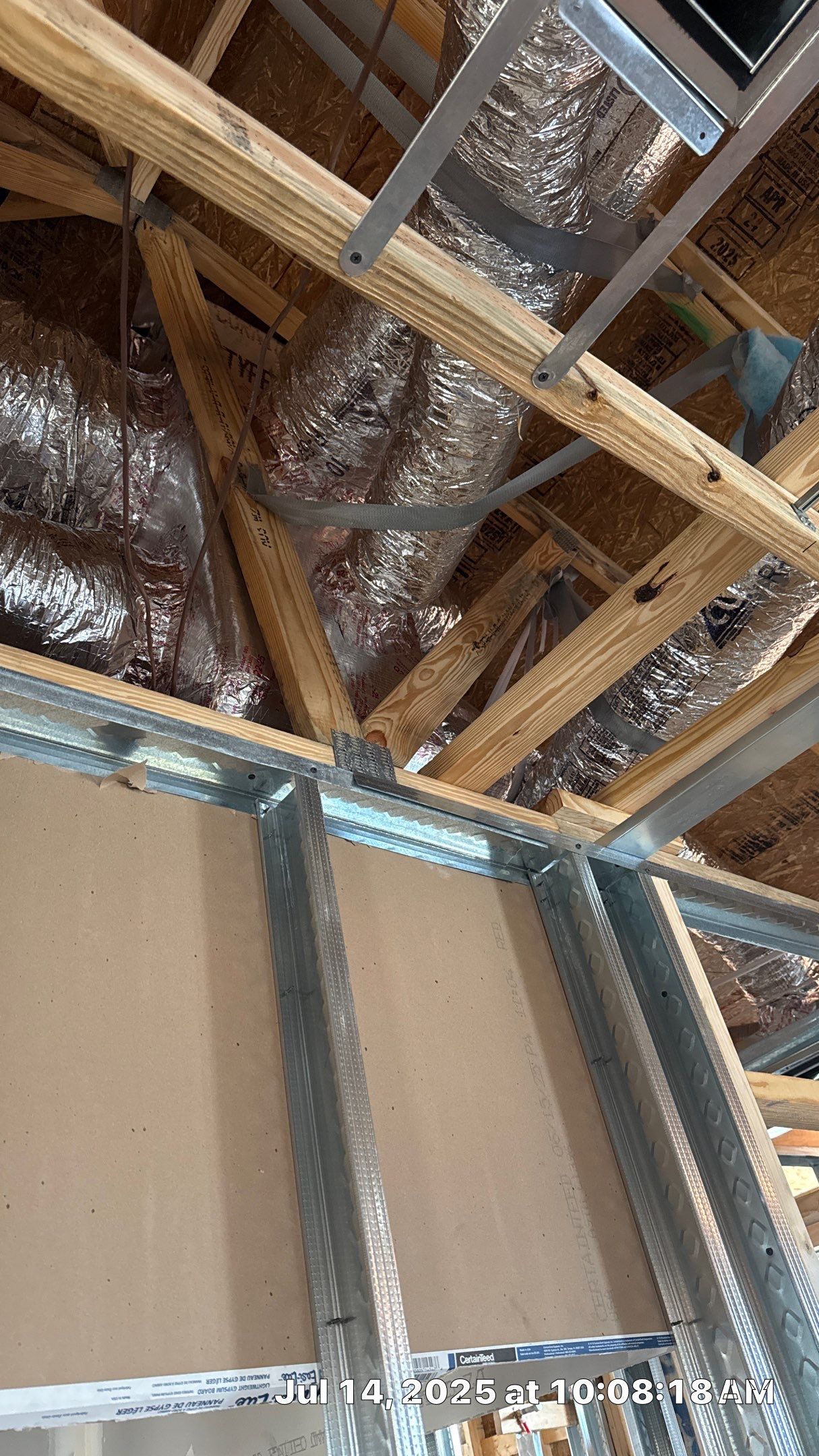 New Construction Pre Drywall Inspection by Building performance Solutions LLC