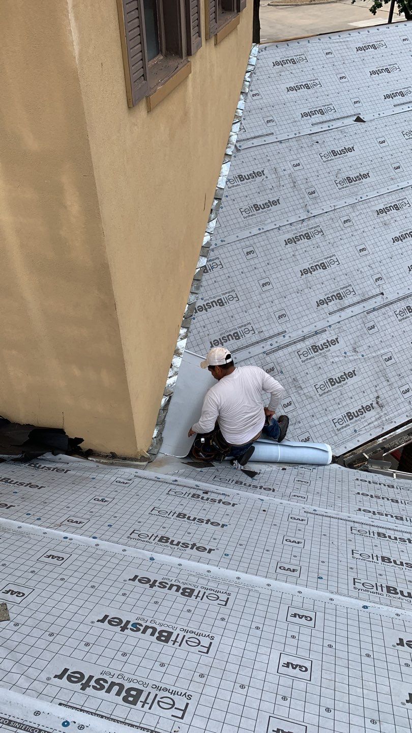 Commercial Roof Installation using GAF Shingles in Dallas Texas by Elite Roofing LLC