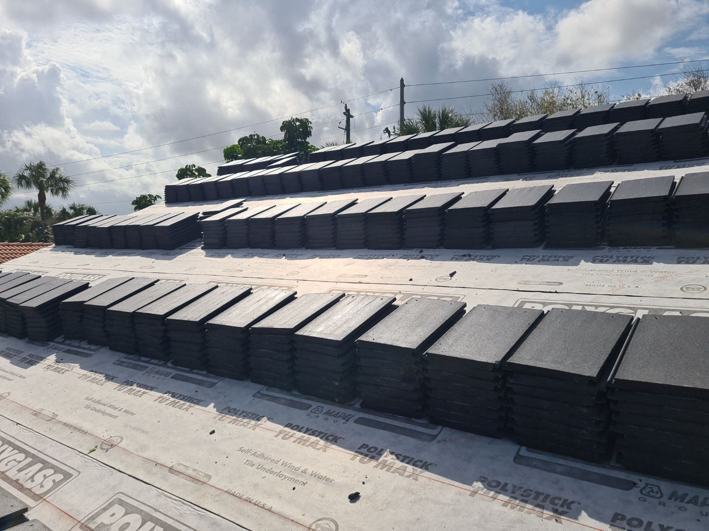 Residential Roofing Installation using Eagle Roofing Tile by BLUES BROTHERS ROOFING
