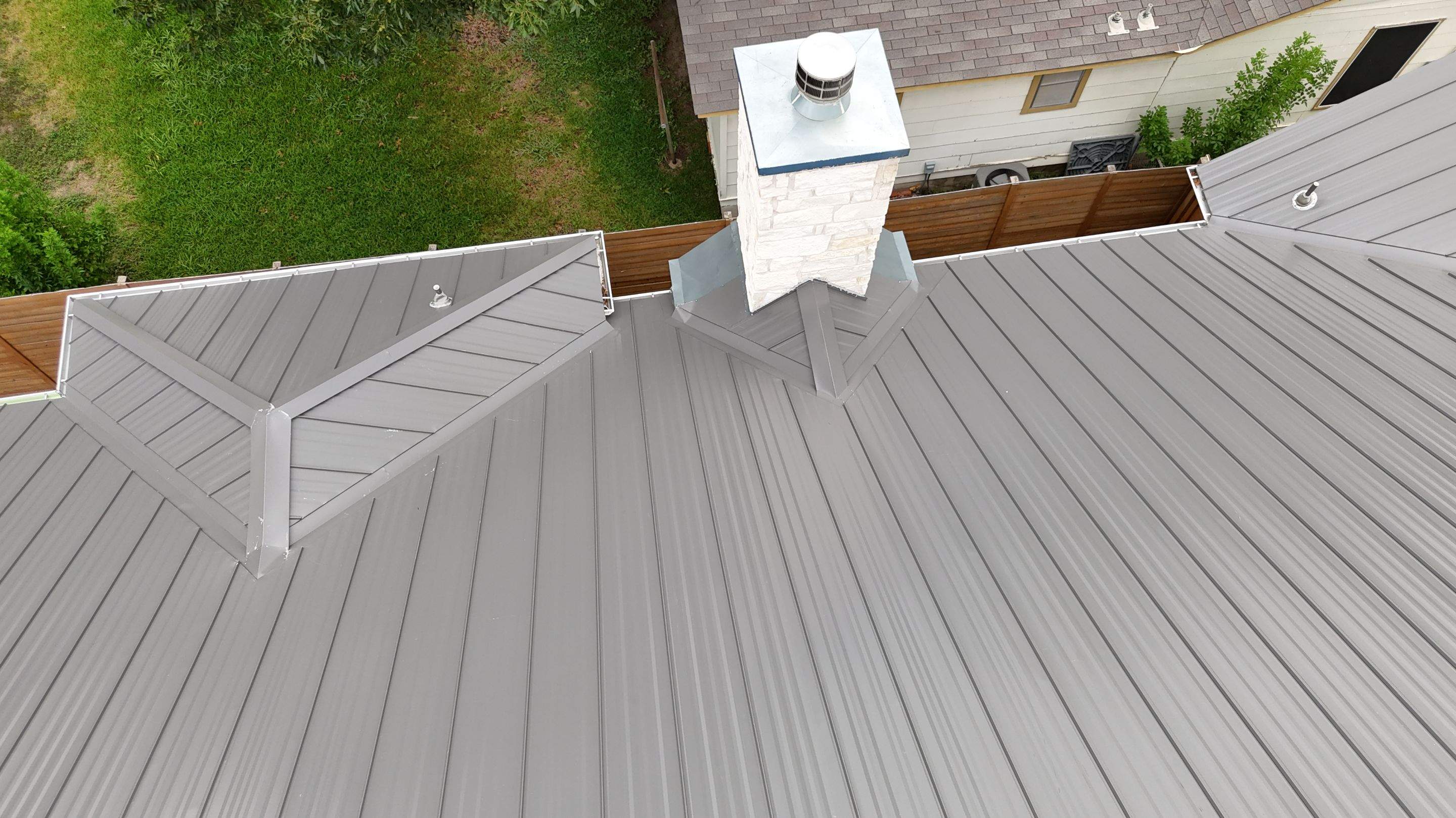 Charcoal Grey - L&A Metals LLC Type FF100, Hidden fastener/Standing Seam by RoofsOnly.com