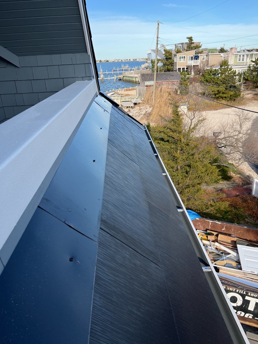 Tesla Solar Roof Long Beach Island New Jersey by American Home Contractors