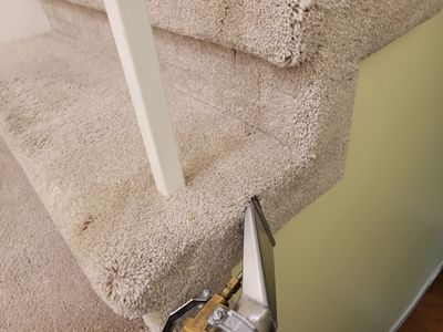 Carpet Cleaning of a Vacant Townhouse
