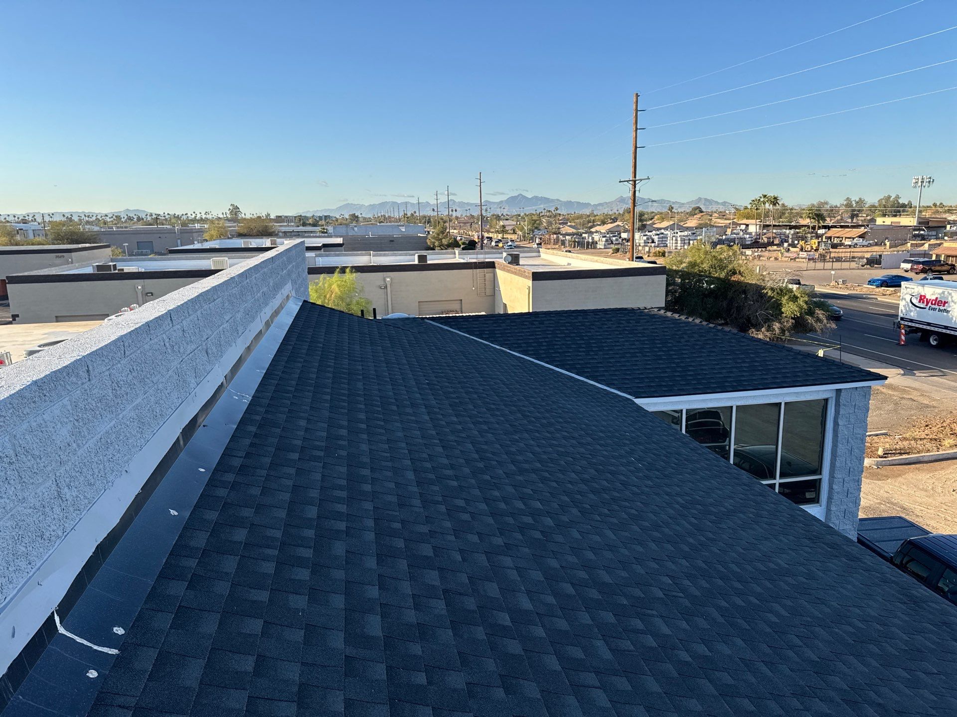 Commercial Warehouse Restoration in Glendale, AZ by Dry Creek Roofing
