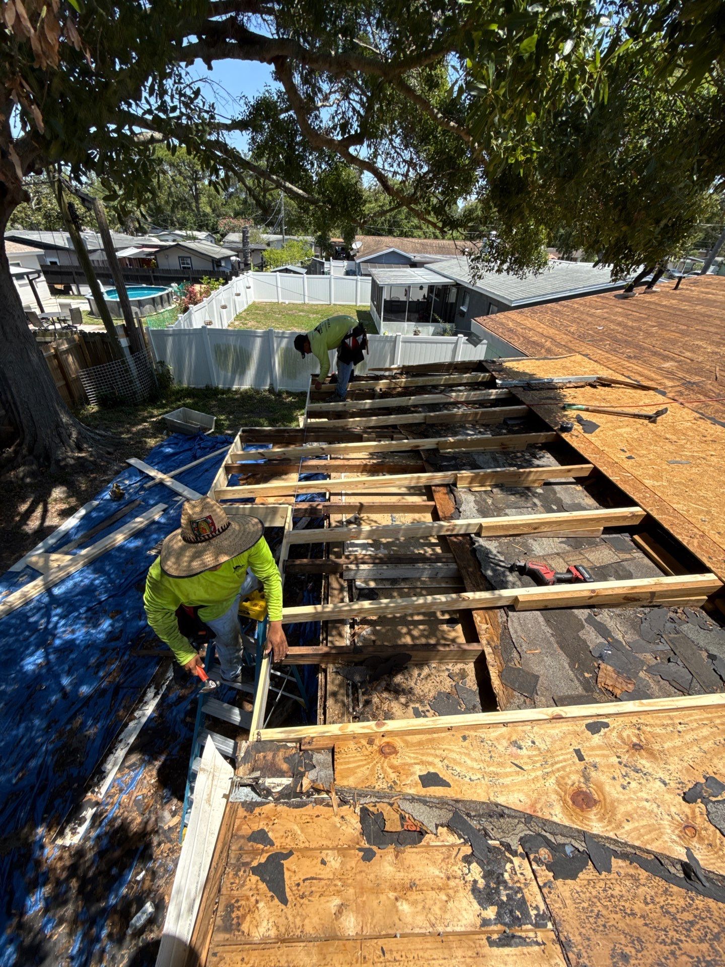 Project in St. Petersburg 33709 by Mitchell Roofing Company LLC 