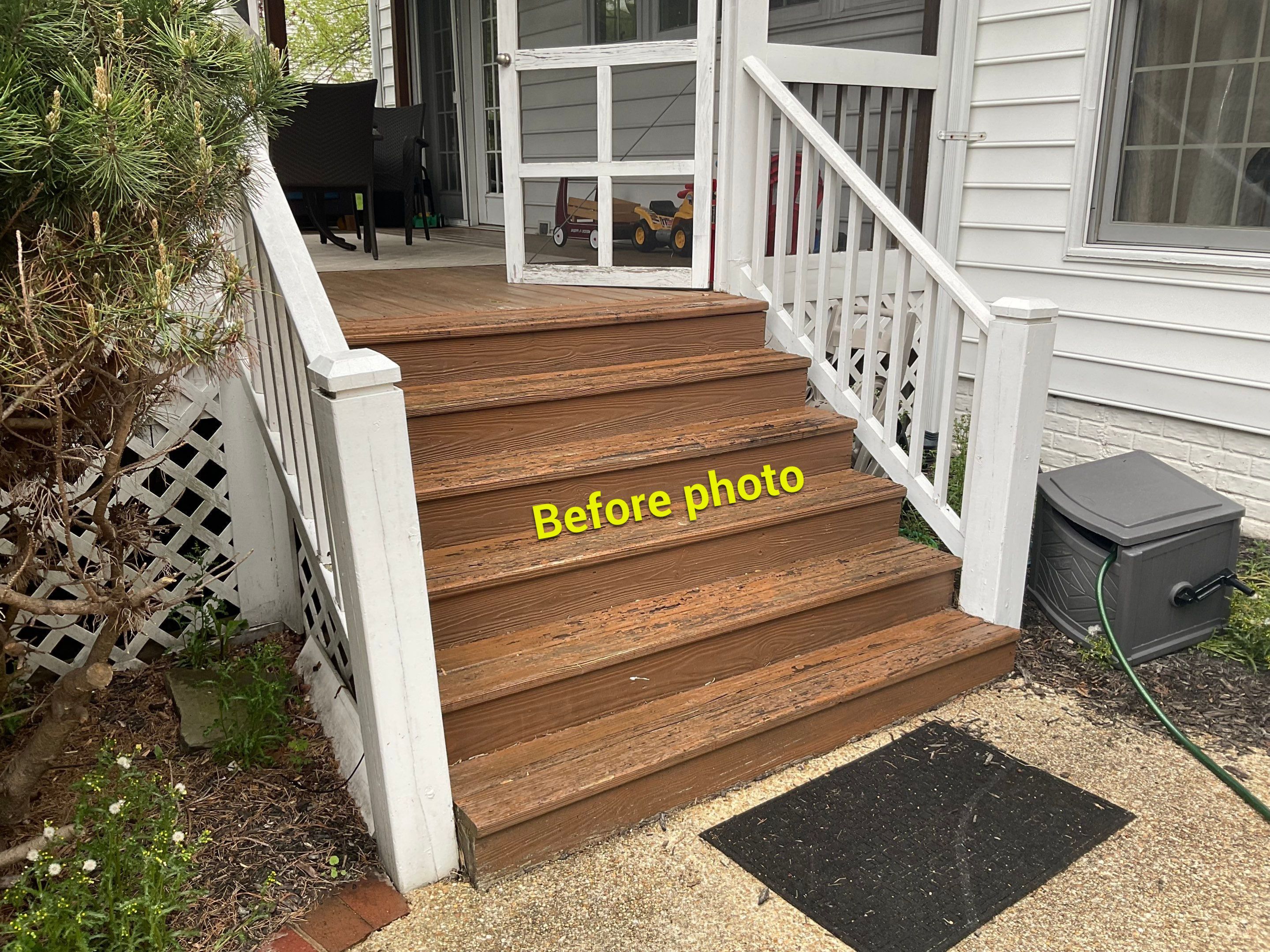New Decking Boards and New Railing  by Alpha Design Services