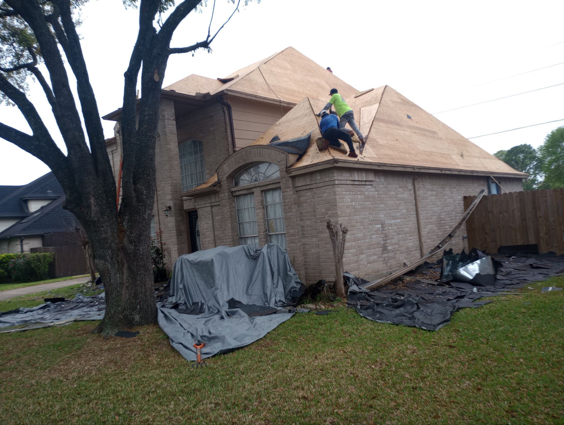 Residential Roofing Repair using Owen's Corning Duration (Lifetime) Shingles by Roof Repair Company