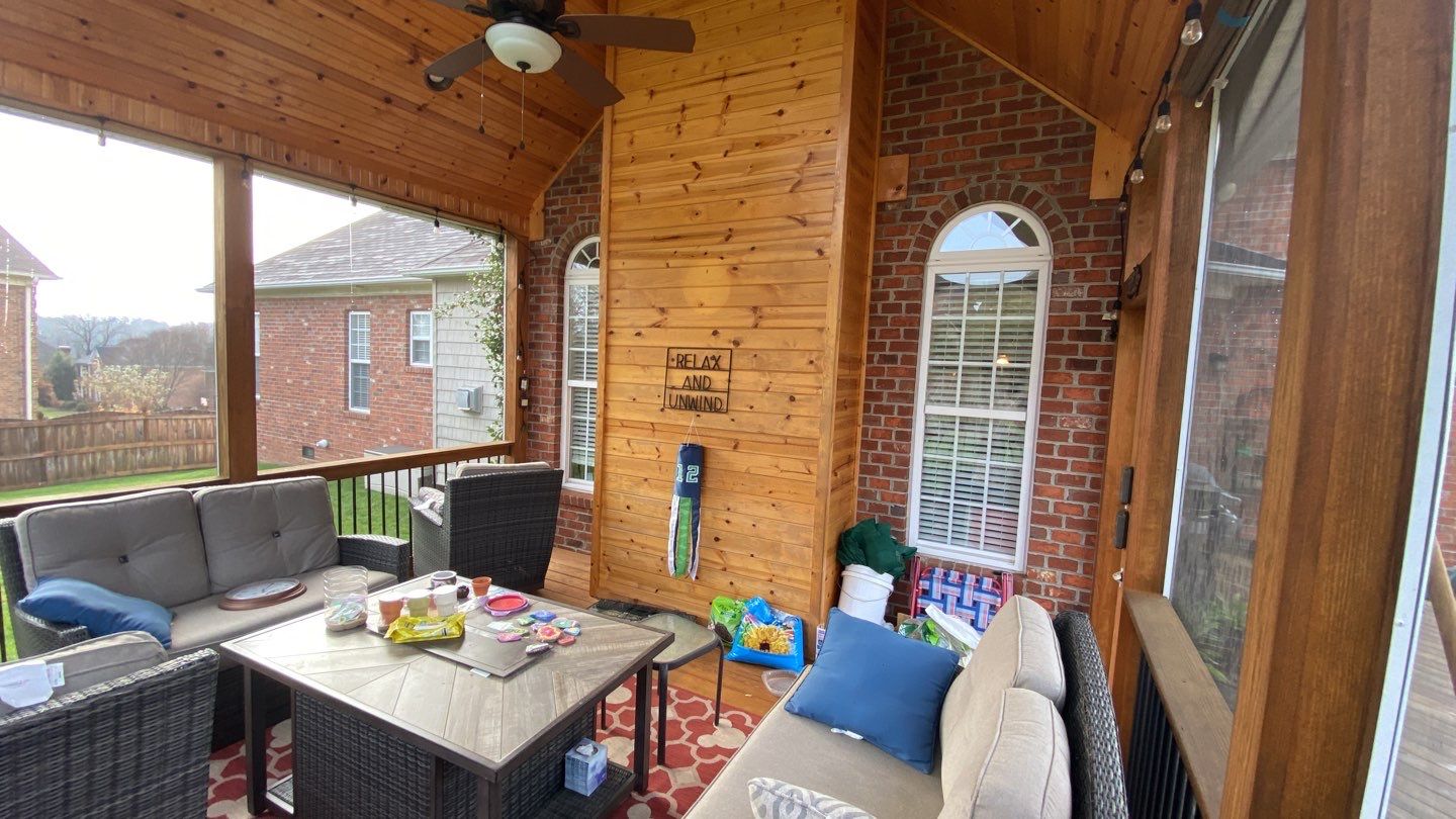 Coated Deck using Wood Sealant by DuraSeal