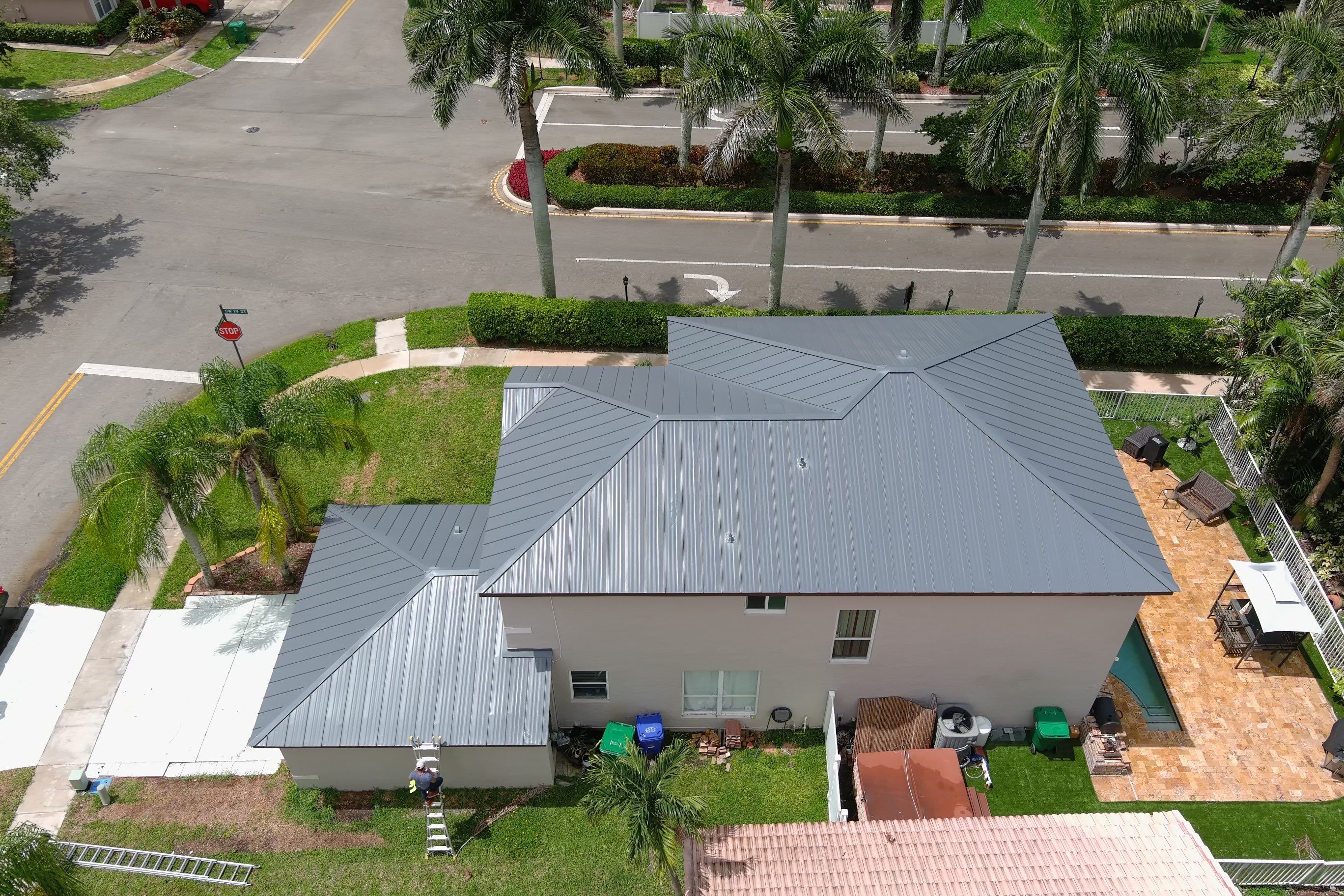 Charcoal Gray Standing Seam by Reimagine Roofing