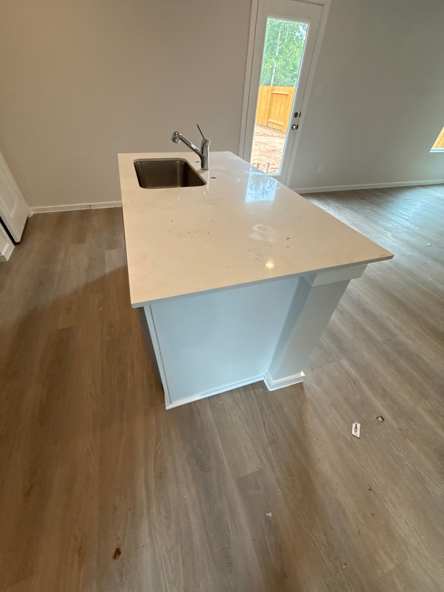 White Shaker Kitchen Cabinet and Bathroom Vanity Installation in Willis by Roaring Lion Renovation, LLC